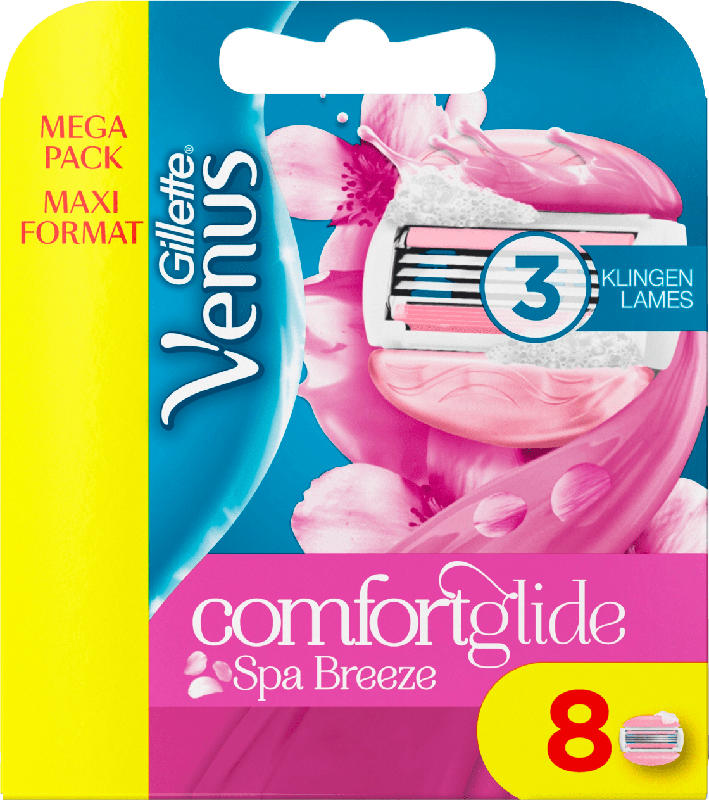 Gillette Venus Comfort Glide Spa Breeze Rasierklingen
