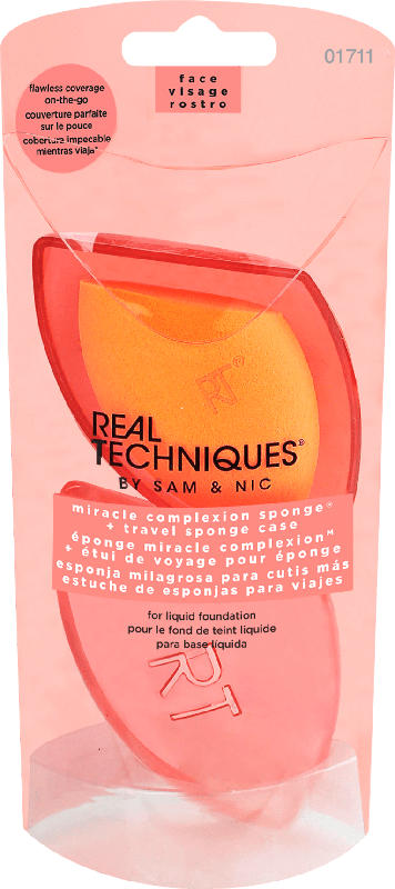 REAL TECHNIQUES Schwämmchen Miracle Complexion Sponge + Case