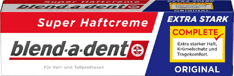 blend-a-dent Super-Haftcreme Complete extra stark