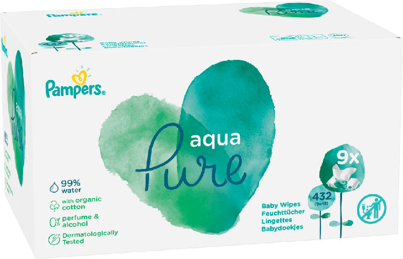 Pampers Feuchttücher AquaPure