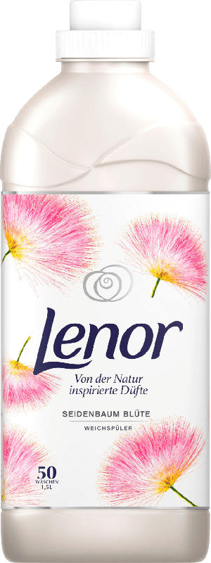 Lenor Weichspüler Seidenbaum Blüte 50 Wl