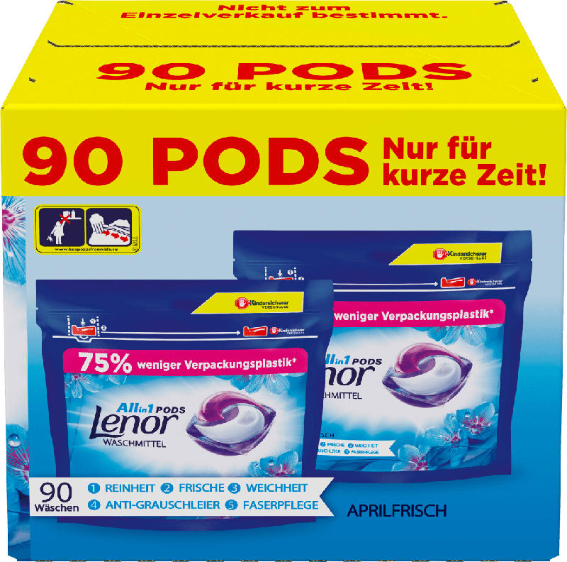 Lenor Vollwaschmittel Pods Aprilfrisch