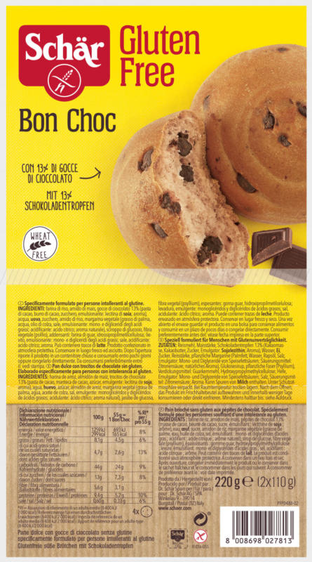 Schär Schokobrötchen, Bon Choc, glutenfrei