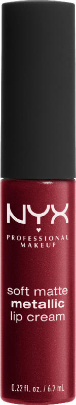 NYX PROFESSIONAL MAKEUP Lippenstift Soft Matte Metallic Lip Cream Copenhagen 02