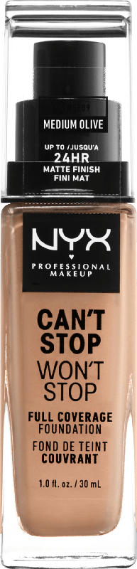 NYX PROFESSIONAL MAKEUP Make-up Can't Stop Won't Stop 24-Hour Foundation medium olive 09