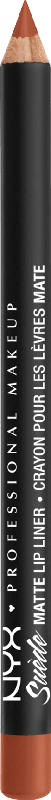 NYX PROFESSIONAL MAKEUP Suede Matte Lipliner peach don't kill my vibe 56