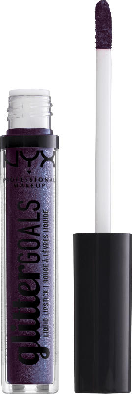 NYX PROFESSIONAL MAKEUP Lippenstift Glitter Goals Liquid Lipstick Amethyst Vibes 07