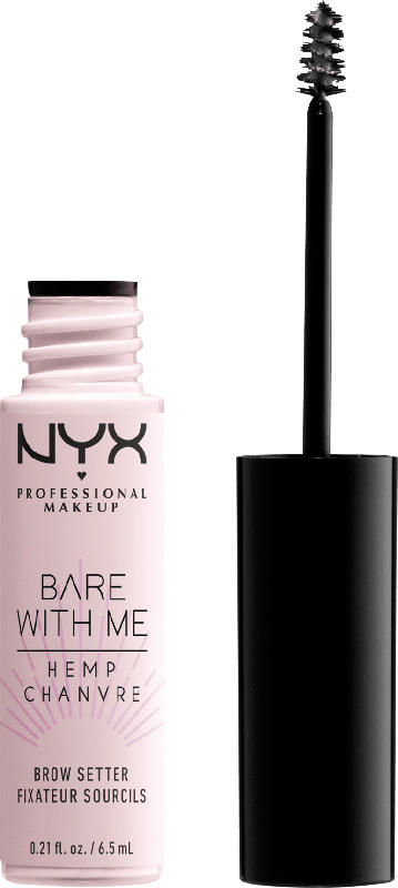 NYX PROFESSIONAL MAKEUP Augenbrauengel Bare Withe Me Hemp Brow Setter