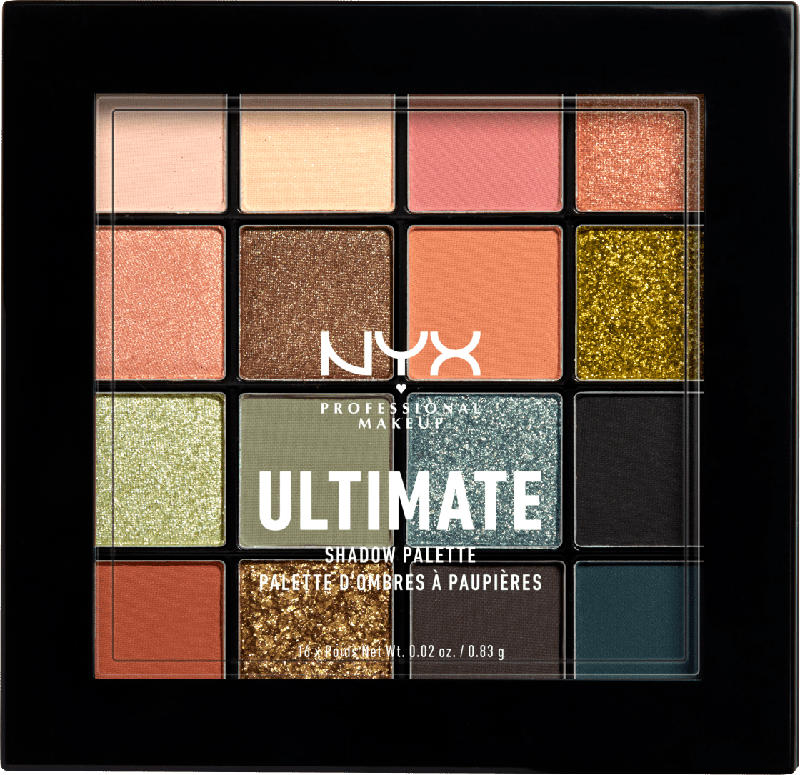 NYX PROFESSIONAL MAKEUP Lidschatten Ultimate Shadow Palette Ultimate Utopia