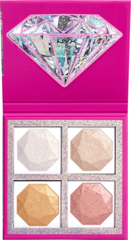 NYX PROFESSIONAL MAKEUP Highlighter Diamonds and Ice, please Highlighting Palette Best Life