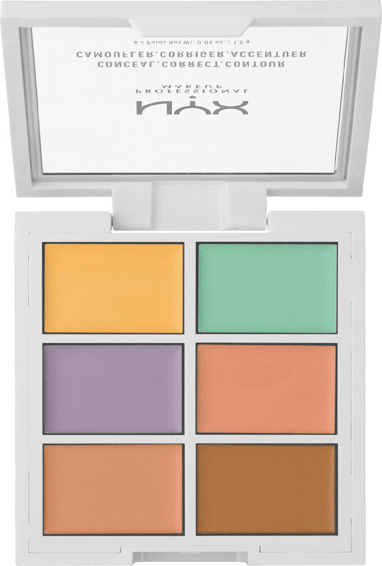 NYX PROFESSIONAL MAKEUP Concealer 3C Palette Color Correcting Concealer 04