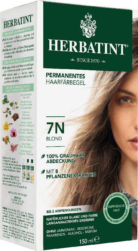Herbatint Haarfarbe Gel Blond 7N