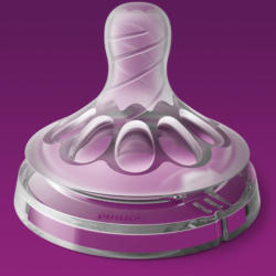 Philips AVENT Ventilsauger Natural 2.0, Silikon 6m+ Schneller Nahrungsfluss