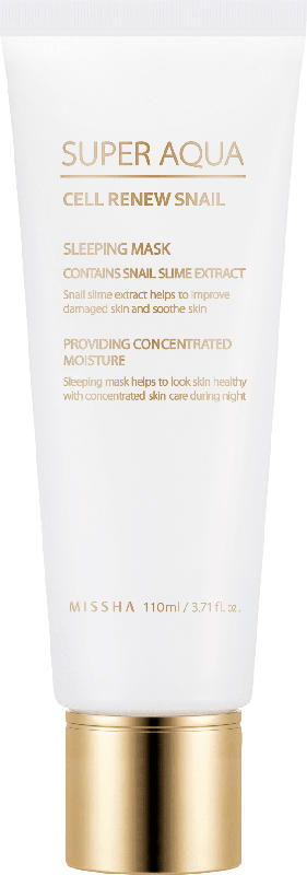Missha Schlafmaske Super Aqua Cell Renew Snail Sleeping Mask