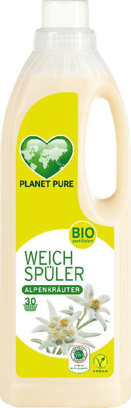 Planet Pure Bio Weichspüler Alpenkräuter 30 Wl