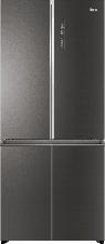 MediaMarkt HAIER HTF-508DGS7  French Door Kühlgefrierkombination (340 kWh/Jahr, A++, 1900 mm hoch, Iconic Glas Grey)