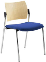 Besucherstuhl My Choice B: 60 cm Blau
