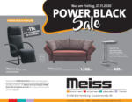 Möbel Meiss Möbel Meiss - Power Black Sale - bis 27.11.2020