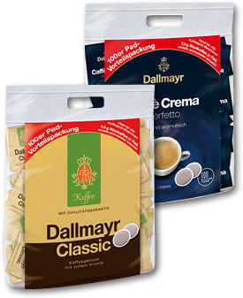 Dallmayr Kaffepads 100er