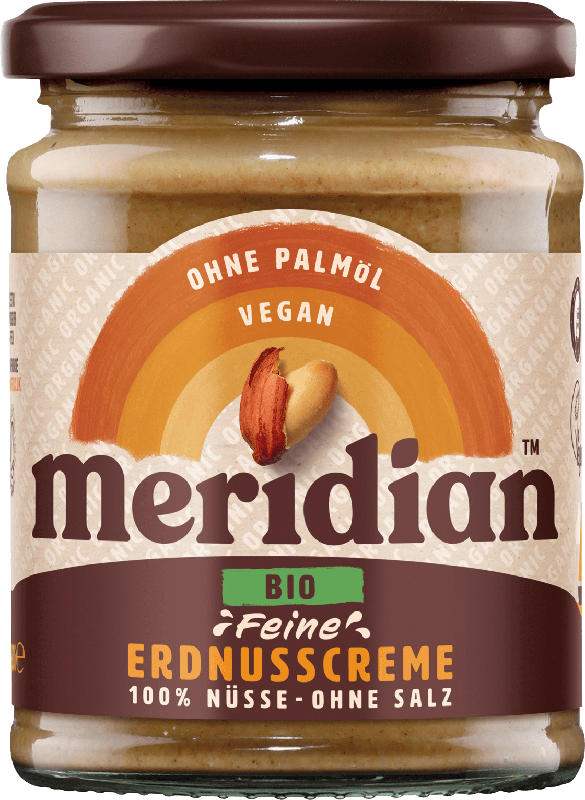 Meridian Erdnuss-Creme fein