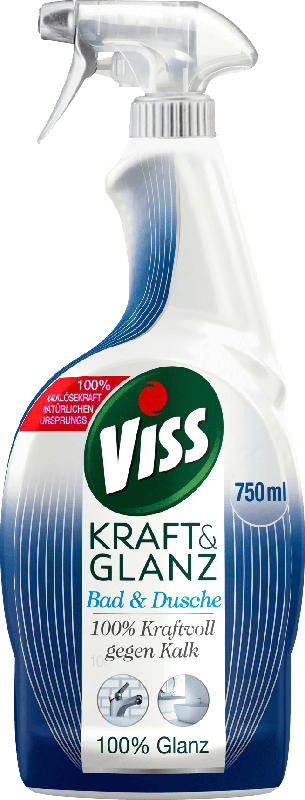 Viss Kraft & Glanz Reiniger Bad und Dusche 750ml