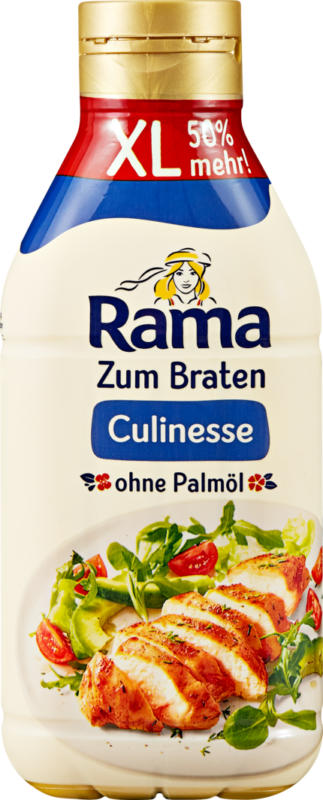 Crème d'huile végétale Culinesse XL Rama, 750 ml