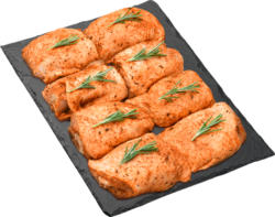 Denner BBQ Pouletoberschenkel, gewürzt, Schweiz, ca. 1000 g, per kg