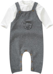 Newborn Strickoverall und Langarmshirt im Set