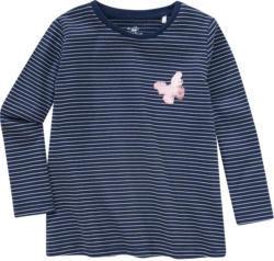 Mädchen Langarmshirt mit Wendepailletten