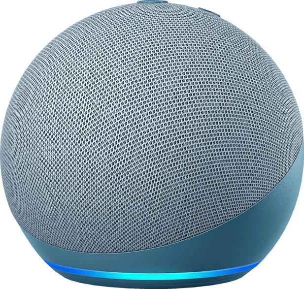 Echo Dot (4. Generation), Smarter Lautsprecher mit Alexa, Blaugrau