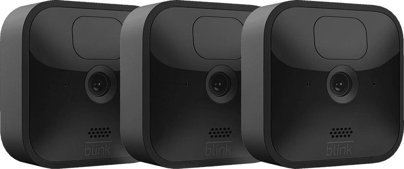 Outdoor Kamera, 3. Generation/2020, 3er-Pack, Set inkl. Sync-Modul 2, Schwarz (53-024850)