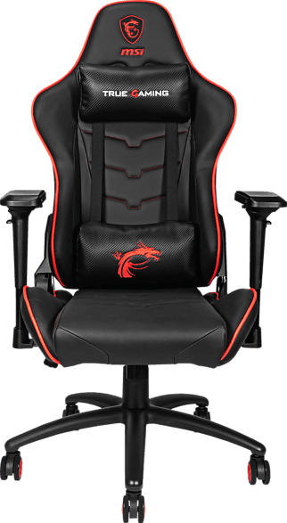 MSI MSI MAG CH120 X Gaming Stuhl, Schwarz/Rot