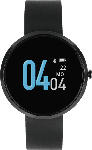 MediaMarkt XLYNE  X-WATCH Siona Color Fit (54060) Smartwatch Metall, Echtleder, 18 x 234mm, Dark Black