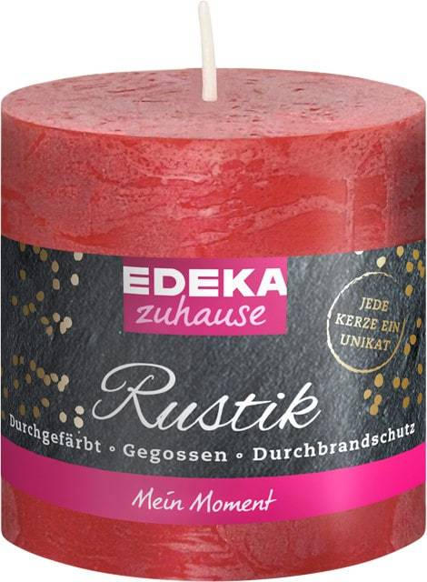Rustik Stumpenkerze
