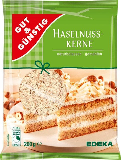Gut & Günstig Haselnusskerne gemahlen