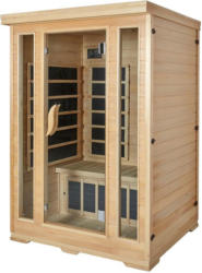 Infrarotkabine 2 Personen 120/120/190cm Nordic Star