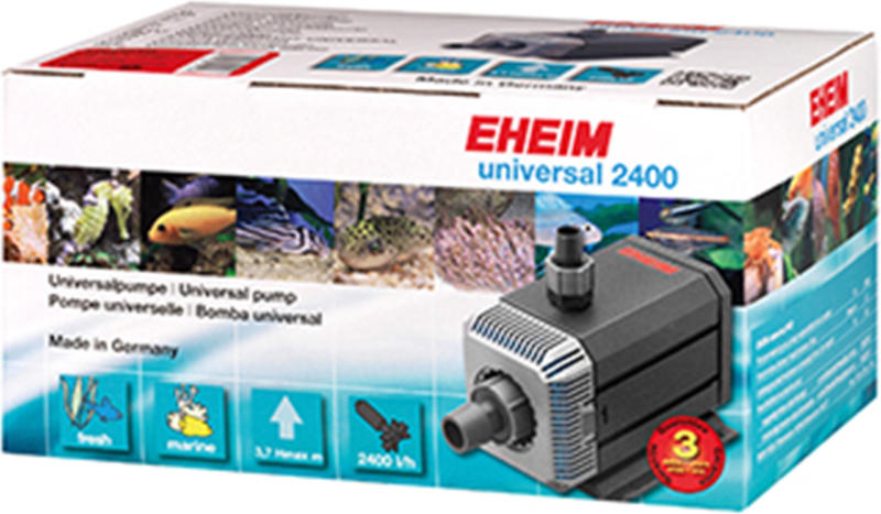 EHEIM Pompe universelle 2400, hauteur débit 3,7m, 65W