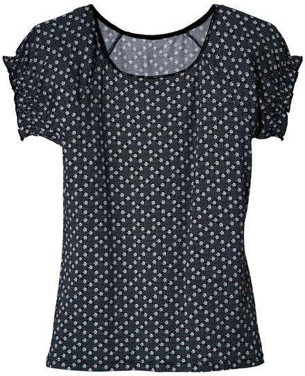 Damen-T-Shirt mit Carmen-Ausschnitt