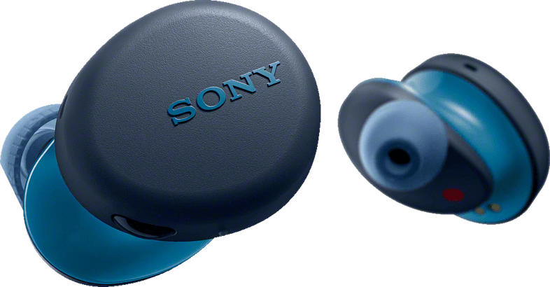 SONY WF-XB700, Earbuds, Ladeetui, In-ear True-Wireless-Kopfhörer Bluetooth Blau