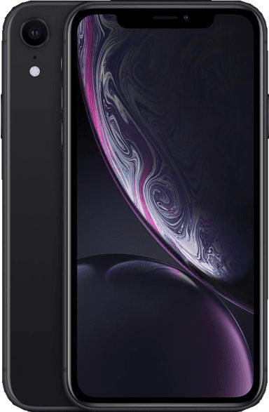 APPLE iPhone XR 64 GB Schwarz Dual SIM