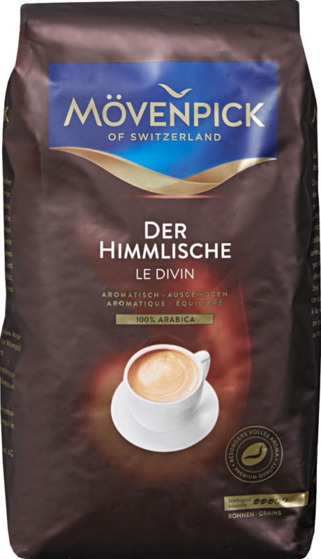 Mövenpick Kaffee Der Himmlische, Bohnen, 1 kg