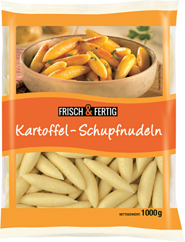 Frisch & Fertig Kartoffel-Schupfnudeln, 1000 g