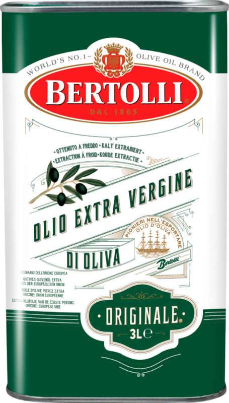 Olio di oliva Originale Bertolli , Extra Vergine, 3 litri