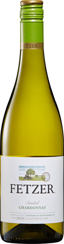 Fetzer Chardonnay Sundial, 2019, Californie, Etats-Unis, 75 cl