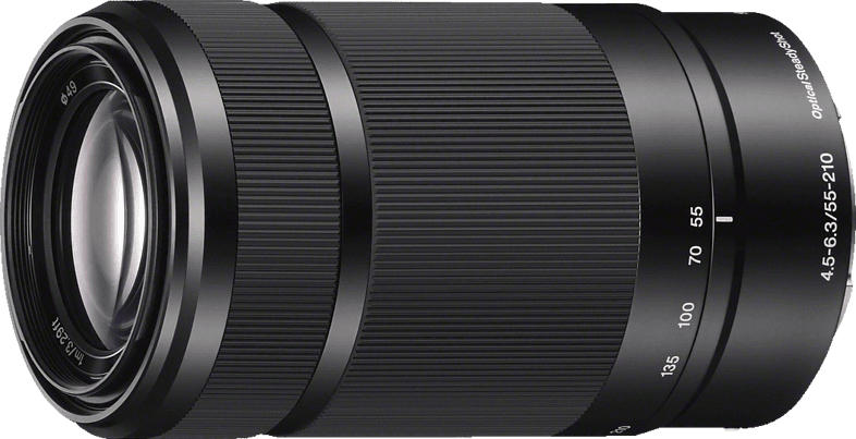 Objektiv E 55-210mm 4.5-6.3 OSS (SEL-55210B), schwarz