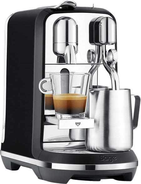 Sage Nespresso Kaffeemaschine Creatista Plus, Black Truffle SNE800BTR; Nespresso-Kaffeemaschine