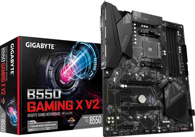 GIGABYTE B550 Gaming X V2 Mainboard Mehrfarbig