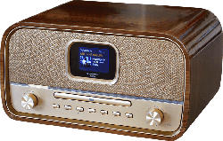 Soundmaster Musikcenter DAB970BR mit DAB+/UKW, CD/MP3, USB, Bluetooth und Farbdisplay; Kompaktanlage