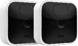 blink blink Indoor Kamera, 2. Generation/2020, 2er-Pack, inkl. Sync-Modul 2, Weiß (53-023387); Überwachungskamera