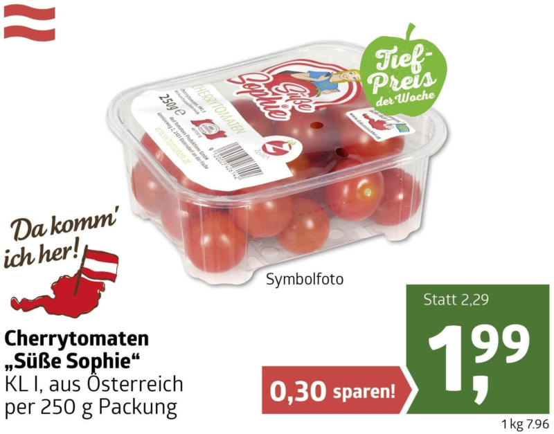 Cherrytomaten "Süße Sophie"